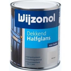 Wijzonol Dekkend Grond- en Aflak Halfglans - 9328 0,75 Liter - Beitsen - Verfwinkel is tot 50% goedkoper