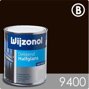 Wijzonol Dekkend Halfglans - 0,75l - 9400 - Klassiekbruin