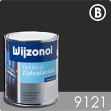 Wijzonol Dekkend Zijdeglanslak - 0,75l - 9121 - Antraciet