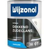 Wijzonol Dekkend Zijdeglanslak - 0,75l - 9121 - Antraciet