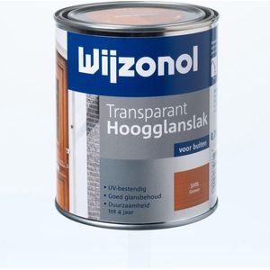 Wijzonol Transparant Hoogglanslak - 0,75l - 3145 - Ebben