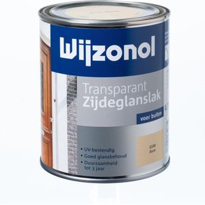 Wijzonol Transparant Zijdeglanslak 750 ml 3100 Blank | 8712952050171 | Verf