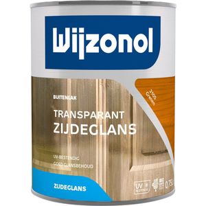 Wijzonol Transparant Zijdeglanslak - 0,75l - 3105 - Grenen
