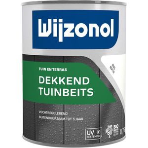 Wijzonol Dekkend Tuinbeits - RAL 9010 - 0,75L