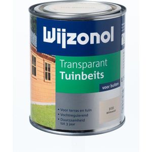 Wijzonol Transparant Tuinbeits - 0,75 liter - Pokhout