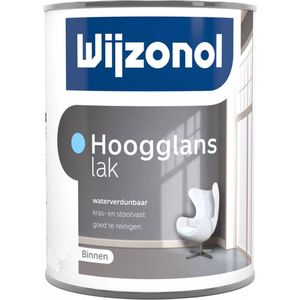 Wijzonol Hoogglans Op Waterbasis 0,5 Liter Op Kleur Gemengd