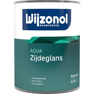 Wijzonol AQUA Zijdeglans 1 liter - Wit