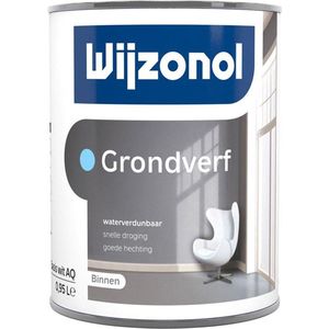 Wijzonol Grondverf Waterverdunbaar - 1 Liter - Kleur | 8712952054520 | Verf
