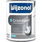 Wijzonol Grondverf Op Waterbasis 0,5 Liter 100% Wit