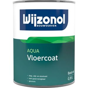Wijzonol Aqua Vloercoat 1 liter Kleur - Vloer Betonverf & Vloercoating - Verfwinkel is tot 50% goedkoper