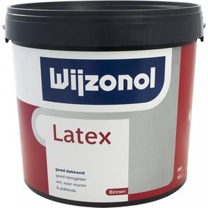 Wijzonol Latex - 10 Liter - Wit / Kleur | 8712952061252 | Verf