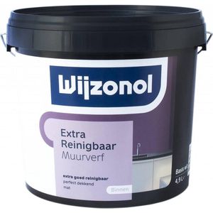 Wijzonol Extra Reinigbaar Muurverf 2,5 liter