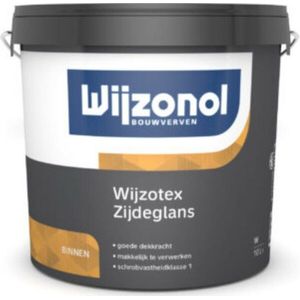 Wijzonol Wijzotex Zijdeglans - Wit - 10L