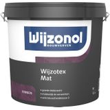 Wijzonol Wijzotex Mat Muurverf 10 Liter