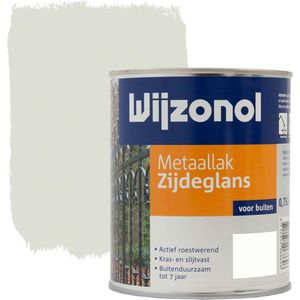 Wijzonol  Metaallak Zijdeglans Ral 9001 0,75 Liter