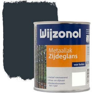 Wijzonol Metaallak Zijdeglans 9328 Antiekgroen 0,75 liter | 8712952068688 | Verf