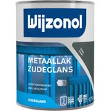 Wijzonol Metaallak Zijdeglans 9450 Zwart 750ml