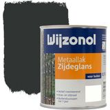 Wijzonol Metaallak Zijdeglans 9450 Zwart 750ml