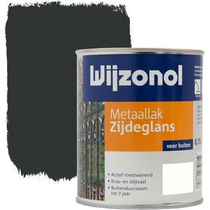 Wijzonol metaallak zijdeglans zwart 750 ml