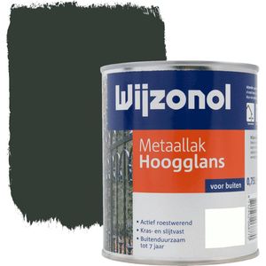 Wijzonol Metaallak Hoogglans - 9325 Woudgroen - 0,75L