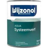 Wijzonol Aqua Systeemverf 2,5 Liter 100% Wit