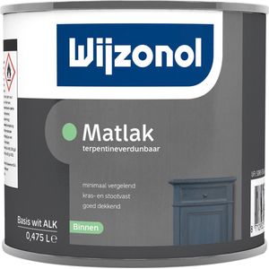 Wijzonol Matlak Op Terpentinebasis Liter % Wit