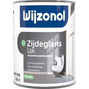 Zijdeglans op terpentinebasis 1 liter Glansgraad: Zijdeglans