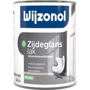 Wijzonol Zijdeglanslak Terpentine liter Kleur