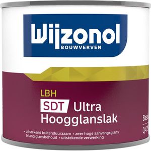 Wijzonol LBH SDT Ultra Hoogglanslak - 2,5 Liter - Wit / Kleur | 8712952080017 | Verf