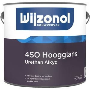 Wijzonol - 4SO Hoogglans - Lak - Hoogglans - Urethan-Alkydhars