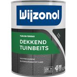 Wijzonol Dekkend Tuinbeits 9450 Zwart 0,75 Liter