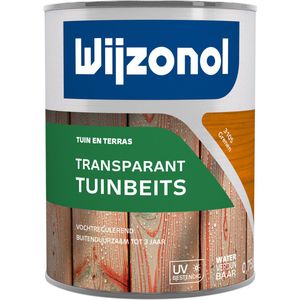 Wijzonol Transparant Tuinbeits - Grenen 0,75 Liter - Beitsen - Verfwinkel is tot 50% goedkoper