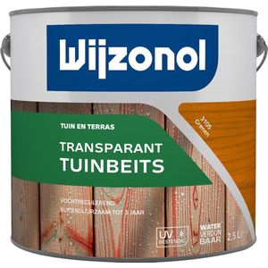 Wijzonol Transparant Tuinbeits - Grenen 2.5 liter | 8712952085289 | Verf