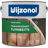 Wijzonol Transparant Tuinbeits 3160 Antraciet 2,5 Liter