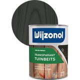 Wijzonol Transparant Tuinbeits - Zwart - 0,75 liter