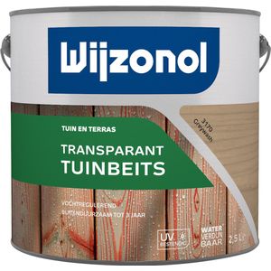 Wijzonol Transparant Tuinbeits 3170 Grey Wash 2,5 Liter