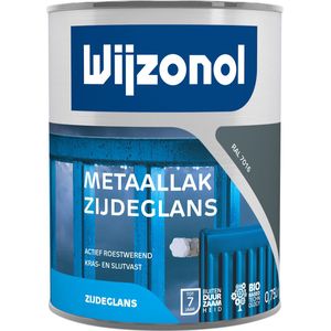 Wijzonol  Metaallak Zijdeglans Ral 7016 0,75 Liter