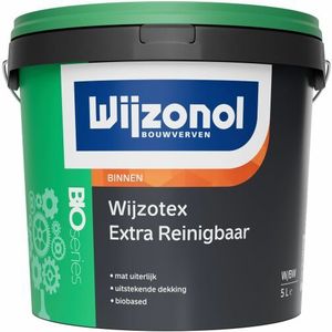 Wijzonol Wijzotex Extra Reinigbaar BIO 5 liter Kleur - Muurverf