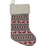 Peha Magic kerstsok Magic Deco rood / wit 26 x 2 x 45 cm