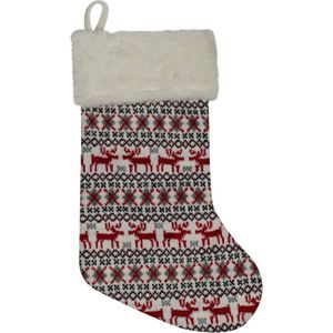 Peha Magic kerstsok Magic Deco rood / wit 26 x 2 x 45 cm