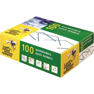 Loeff's Archiefbeugels Quickbinders standaard - 100 stuks