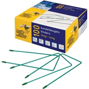 Loeff's Archiefbeugels - Lang 170mm - ICN12 langdurig bewaren - 100 stuks