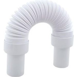 McAlpine Flexibele (bad)afvoerslang 40x40mm - klem/klem - lengte max 50cm