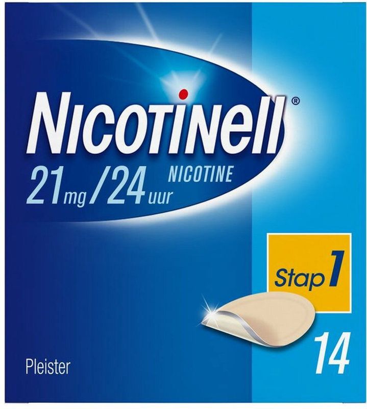 Nicotinell Nicotinepleisters 21mg - 1 x 14 stuks