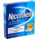 Nicotinell Nicotinepleisters 21mg - 1 x 7 stuks