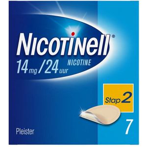 Nicotinell Nicotinepleisters 14mg - 1 x 7 stuks