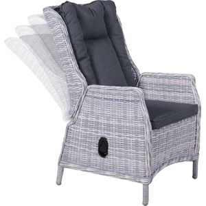 Garden Impressions Osborne verstelbare fauteuil - Cloudy Grey RB