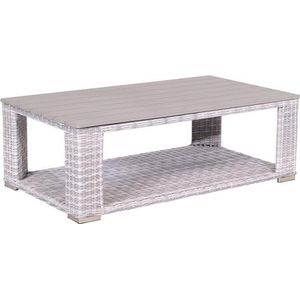 Tennessee lounge tafel 140x80 cloudy Grijs - Garden Impressions