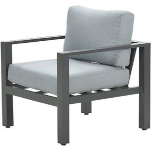 Garden Impressions Bianca lounge fauteuil - carbon black/ mint grey