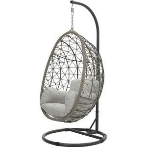 Garden Impressions Panama hangstoel - aluminium - rope - taupe